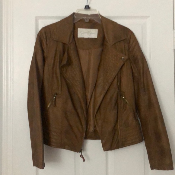 Faux Leather Jacket